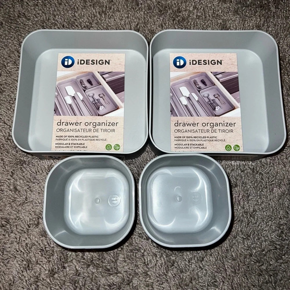 NWT 4 pc All Purpose Storage Trays - Picture 2 of 5